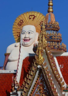 Chinese Buddha in Ko Samui, Thailand