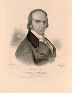 Daniel Webster (born 18 January 1782 in Salisbury, Merrimack County, New Hampshire, died 24 October