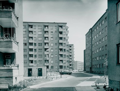Berlin, Kreuzberg, Otto-Suhr-Siedlung, Alexandrinenstr, Stallschreiberstr., Oranienstr.,