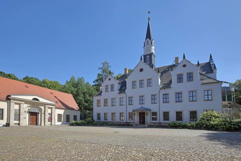 Renaissance Schloss, Burgk, Freital, Saxony, Germany