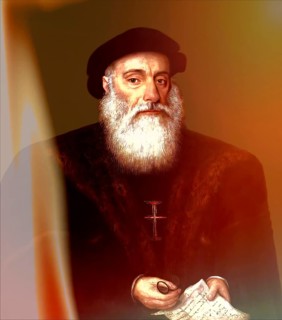 Vasco da Gama, c. 1460s – 1524, Portuguese explorer, digitally edited