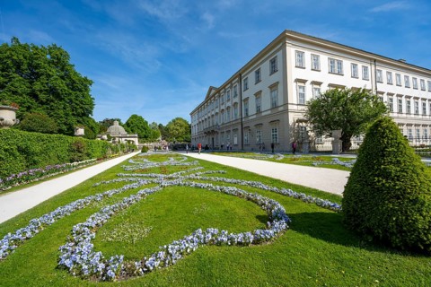 Mirabell Garden and Mirabell Palace, Salzburg, Austria