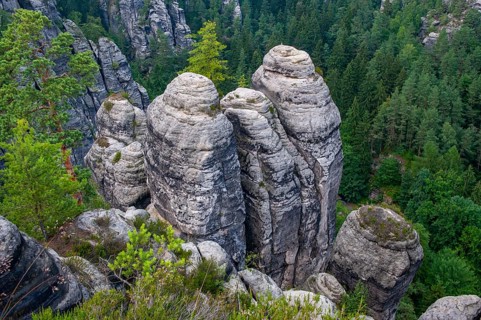 Saxon Switzerland, Dresden, Saxony, Germany