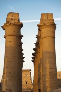 Egypt, Luxor, Luxor temple, columns