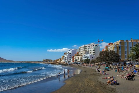 El Medano, Santa Cruz, Tenerife, Canary Islands, Spain - El Medano is located in the south of