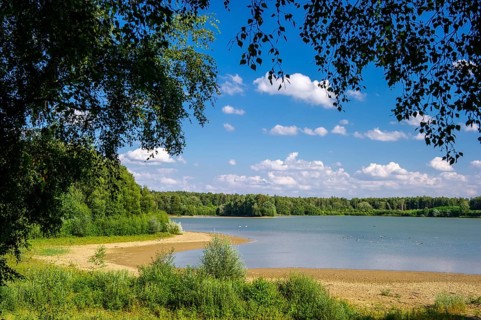Dammer Bergsee, Dammer Berge, Damme, Lower Saxony, Germany