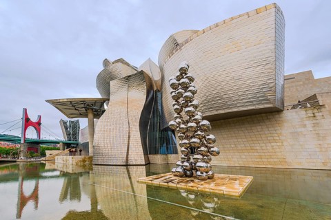 Guggenheim Museum by Frank O. Gehry in Bilbao, Spain
