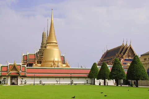 Temple of the Emerald Buddha, Grand Palace Bangkok, Thailand