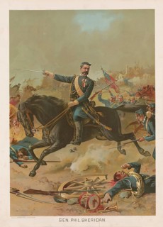 General Philip Henry Sheridan (1831–1988), a prominent general in the Union Army during the