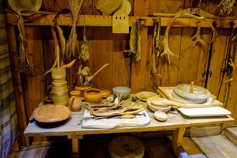 Lofotr Viking Museum, Borg, Lofoten, Nordland, Norway