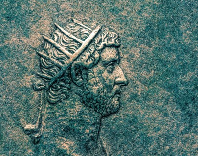 Hadrian or Publius Aelius Hadrianus Augustus, 76 - 138, Roman emperor, digitally edited