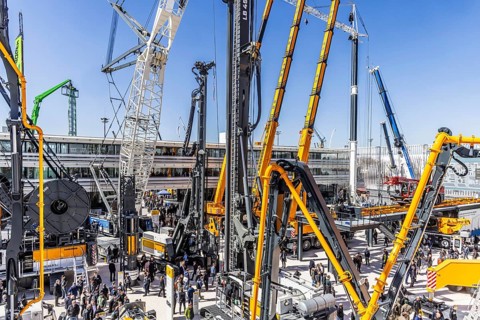 BAUMA Munich, 34th World's Leading Trade Fair for Construction Machinery, Building Material