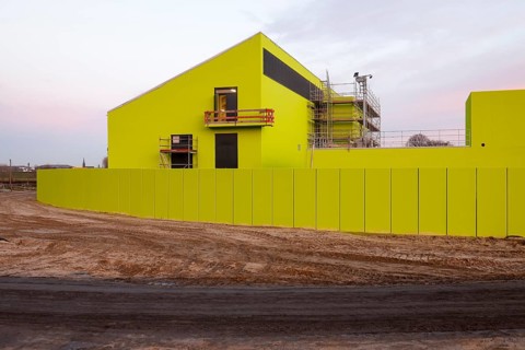 21.12.2020, Oberhausen, Ruhr area, North Rhine-Westphalia, Germany - Emscher conversion, new