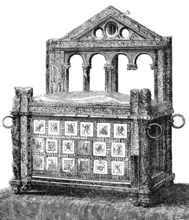 The Chair of Saint Peter, St. Peter's Basilica, Vatican City, Rome, Italy, 19th Century