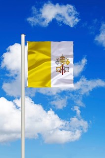 National flag of Vatican, Vatican City, City State, Studio