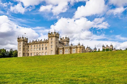 Floors Castle, Duke of Roxburghe, Roxburghshire, Scotland, UK