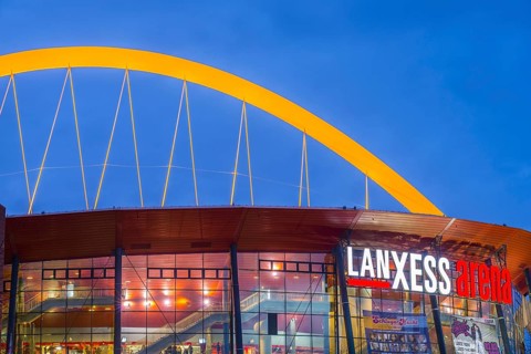 Lanxess Arena, Cologne-Deutz, Cologne, North Rhine-Westphalia, Germany