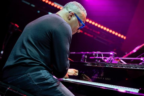Gonzalo Rubalcaba, jazz pianist, Gonzalo Rubalcaba Quartet, feat. < english>Chris Potter, Larry