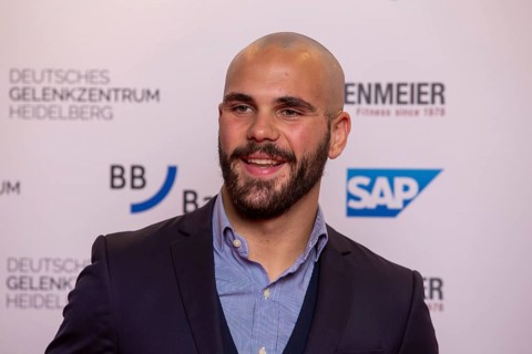 Rose garden Mannheim: Award Night 2024 / Rhine-Neckar Sport Award. Image: Para-Judoka Lennart Saß,