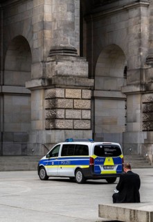 Side entrance to the Berlin Reichstag, Berlin, Germany