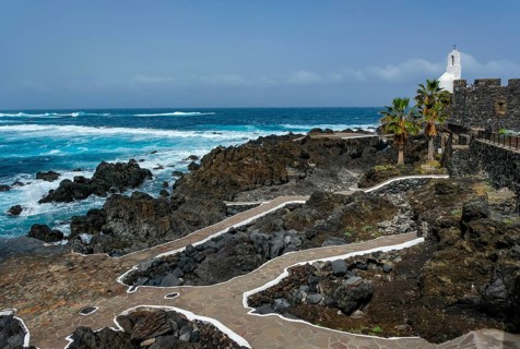 Garachico, Santa Cruz, Tenerife, Canary Islands, Spain - Garachico is a small, tranquil,
