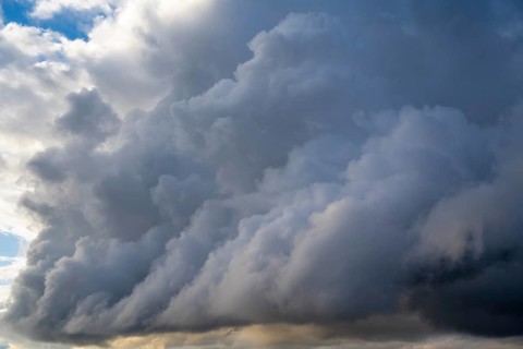 Evening cloud atmosphere, Gällivare, Norrbotten, Lapland, Sweden, August 2021