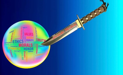 Symbolic image, ethics, ethos, moral values according to Imanuel Kant, Silicon Valley tech