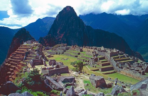 Machu Picchu, Andean Highlands, Peru, South America, September 1997, vintage, retro, old, historic
