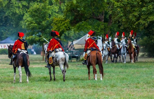 Europe. Czech Republic. Slavkov u Brna. Re-enactment of the Battle of Austerlitz