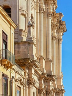 San Francesco church, Catania, Sicily, Italy