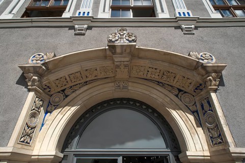 Upper part of the so-called whisper arc, 16th century, Untermarkt, Görlitz, Upper Lusatia, Saxony,