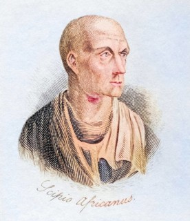 Publius Cornelius Scipio Africanus Major, 236-183 BC General in the Second Punic War and statesman