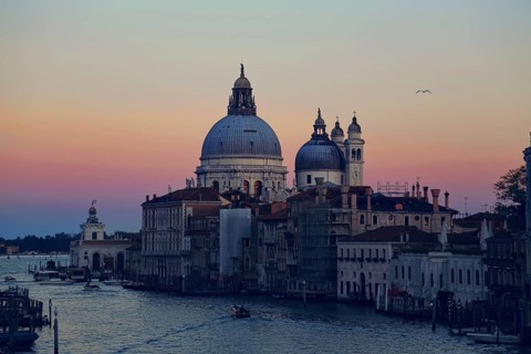 Santa Maria della Salute Cathedral, view from Academia bridge