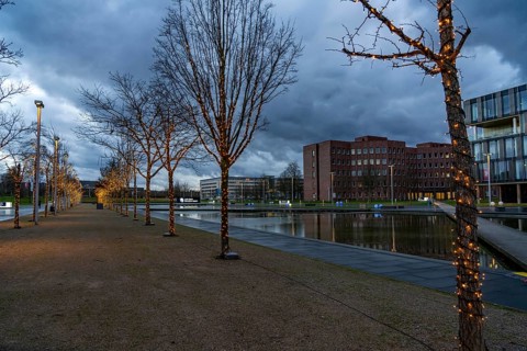 The Ruhr Tech Campus Essen, formerly the Thyssenkrupp Campus, home to the headquarters of