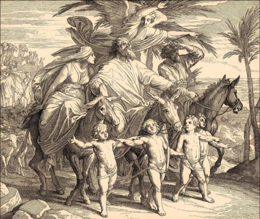 Abrahamic Covenant, Old Testament, by Julius Schnorr von Carolsfeld, 1860