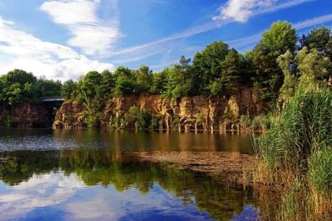 Federal Republic of Germany, Hesse, Quarry near Dietesheim, Dietesheim, Hesse, Federal Republic of