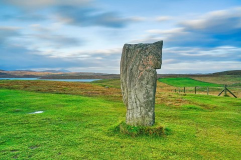 Callanish Standing Stones, Isle of Lewis, Outer Hebrides, Scotland, Great Britain