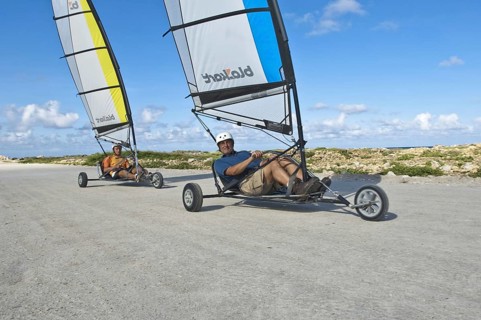 Landsailing on Bonaire