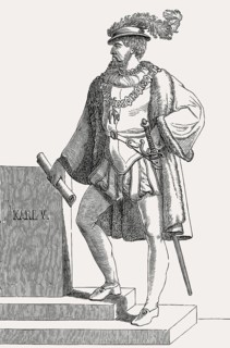 Charles V, 1500, 1558, Habsburg, King Charles I or Carlos I of Spain, Holy Roman-German King,