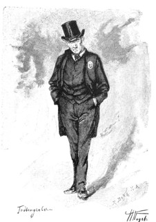 Portrait of a Parisian, Paris, France, man, suit, waistcoat, top hat, badges, hands, pockets, from