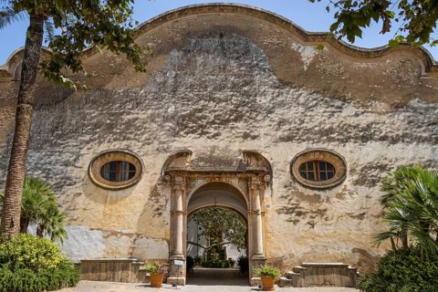 The Alfabia Gardens are a historic garden at the foot of the Tramuntana Mountains in Majorca. They