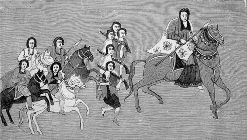 Abyssinia, Abyssinian prince travelling, 1869, today Ethiopia, Historical, digitally restored