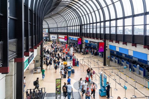 Rionegro Airport terminal in Medellin, Colombia