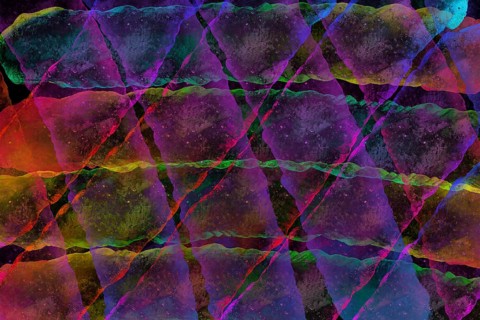 Vibrant abstract image featuring overlapping vivid colors, creating dynamic and textured patterns.