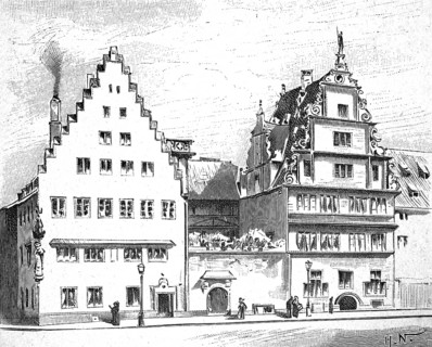 The Women's Shelter, Women's Work Museum in the Münsterbauhütte building, Strasbourg, 1880, France,
