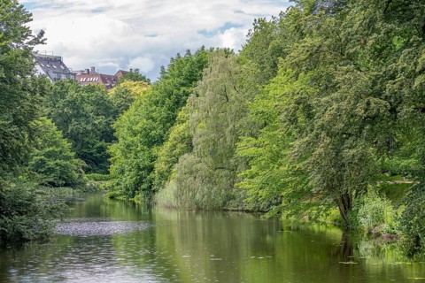 Wallanlagen Bremen, municipal park, green area, historic park, fortifications, city fortifications,