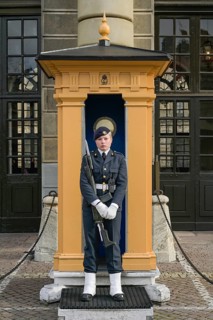 Guard, Royal Castle, Kungliga slottet, Stockholm, Sweden