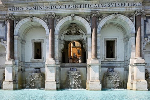 Roman Forum archaeological site, Rome, Lazio, Italy