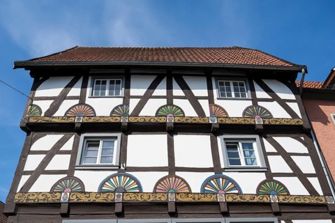 Haus zur Rose, Freiligrath House, Renaissance Building, Home of the Poet Ferdinand Freiligrath,