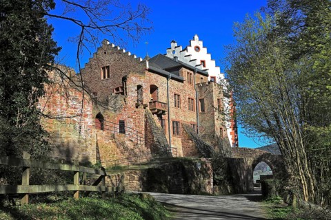The Mildenburg, an originally Staufer, later Mainzian castle built in the middle of the 12th